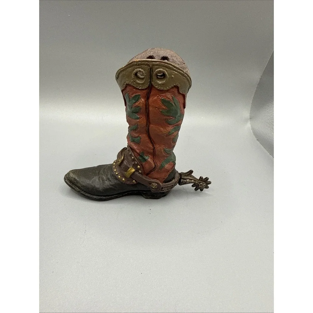 Lot-4 Western Decor Candle Boots Buckle Hat Hook